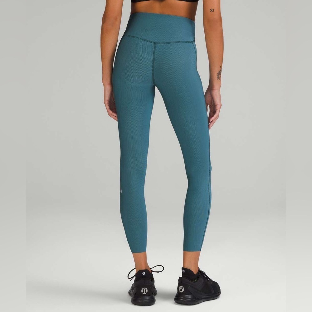 Lululemon Base Pace High-Rise Tight 25" *Two-Tone Ribbed - Picture 3 of 12